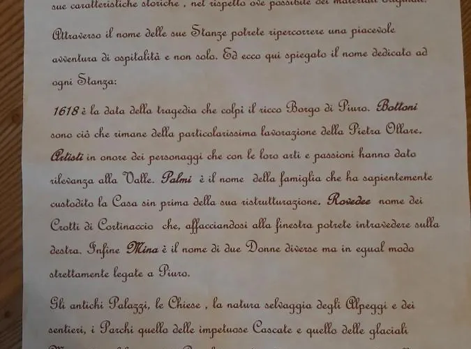 Casa Pasini-foresteria Frühstückspension 3*